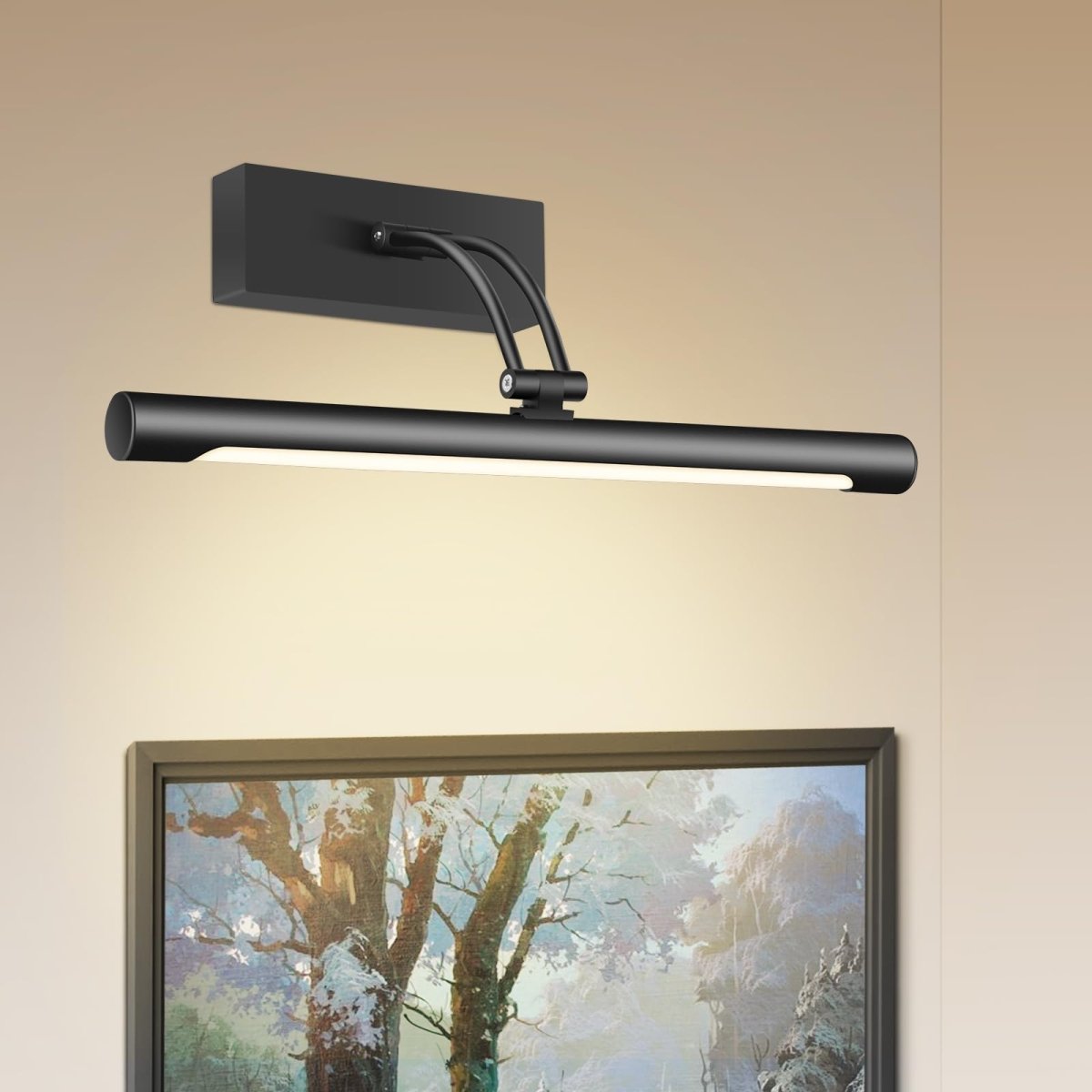 Hardwired Picture Light for Wall Black,14 inch Night Light LED Wall Sconces for Pictures,Dart Board Lights Wall Lights for Dartboard Mirror Frame Gallery - Factory Direct Shop