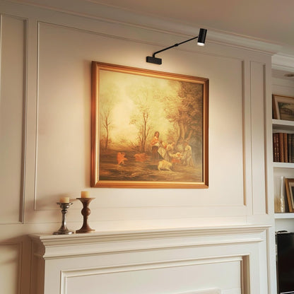 Rechargeable Picture Light with Remote Control, Adjustable Wall Sconce, 4000mAh Battery, Dimmable LED Art Light for Gallery, Bedroom & Bathroom - Factory Direct Shop