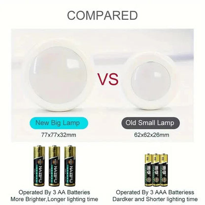 6 Pack RGBW LED Cabinet Lights, Remote Control, Battery Powered - Factory Direct Shop