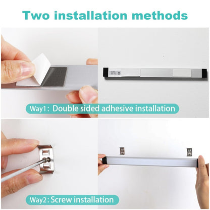 Dimmable Led Under Cabinet Lighting Bar Linkable Kits with Rocker Switch Under Counter Kitchen,Showcase,Shelf Lighting(3 Panel Kits Warm White) - Factory Direct Shop