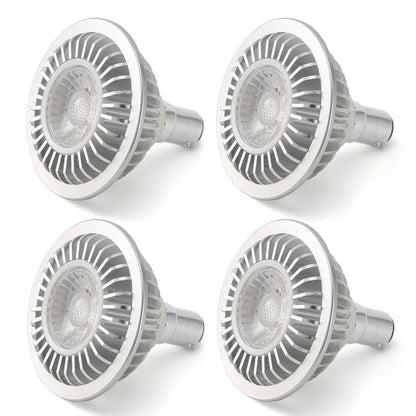 AR70 LED Light Bulb BA15D B15 Base, AC/DC12V Input, 7W 500lm for Home Household Commercial Lighting, 50W Halogen Lamp Replacement(Natural White,4 Pack) - Factory Direct Shop