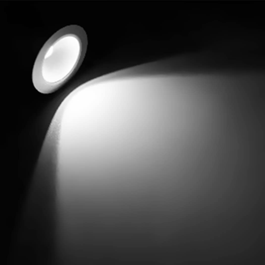 LED Small Recessed Ceiling Lights Spot Lights Downlights,IP54 Ceiling Ultra Slim 9 Pack,Small Spot Lamp with Hardwired for Kitchen,Stairs,Hallway,DIY Lighting,Bookshelf (6000K Daylight White) - Factory Direct Shop