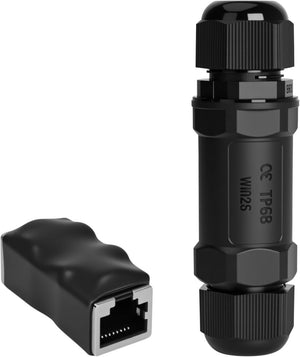Starlink Coupler for Starlink Cable/Cat7/Cat6/Cat5E/Cat5 Network LAN Cable Extender IP68 Waterproof (PoE Supported) - Factory Direct Shop