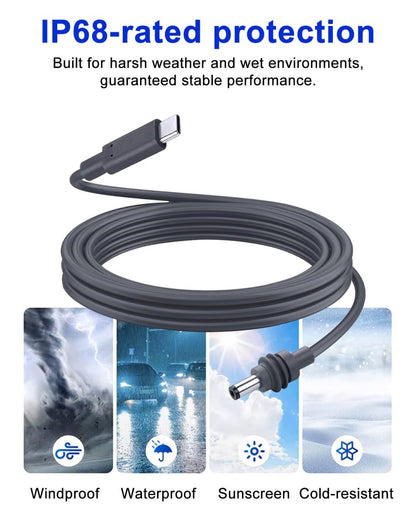 Starlink Mini Power Cable 3.3FT USB - C to DC5521 - Factory Direct Shop