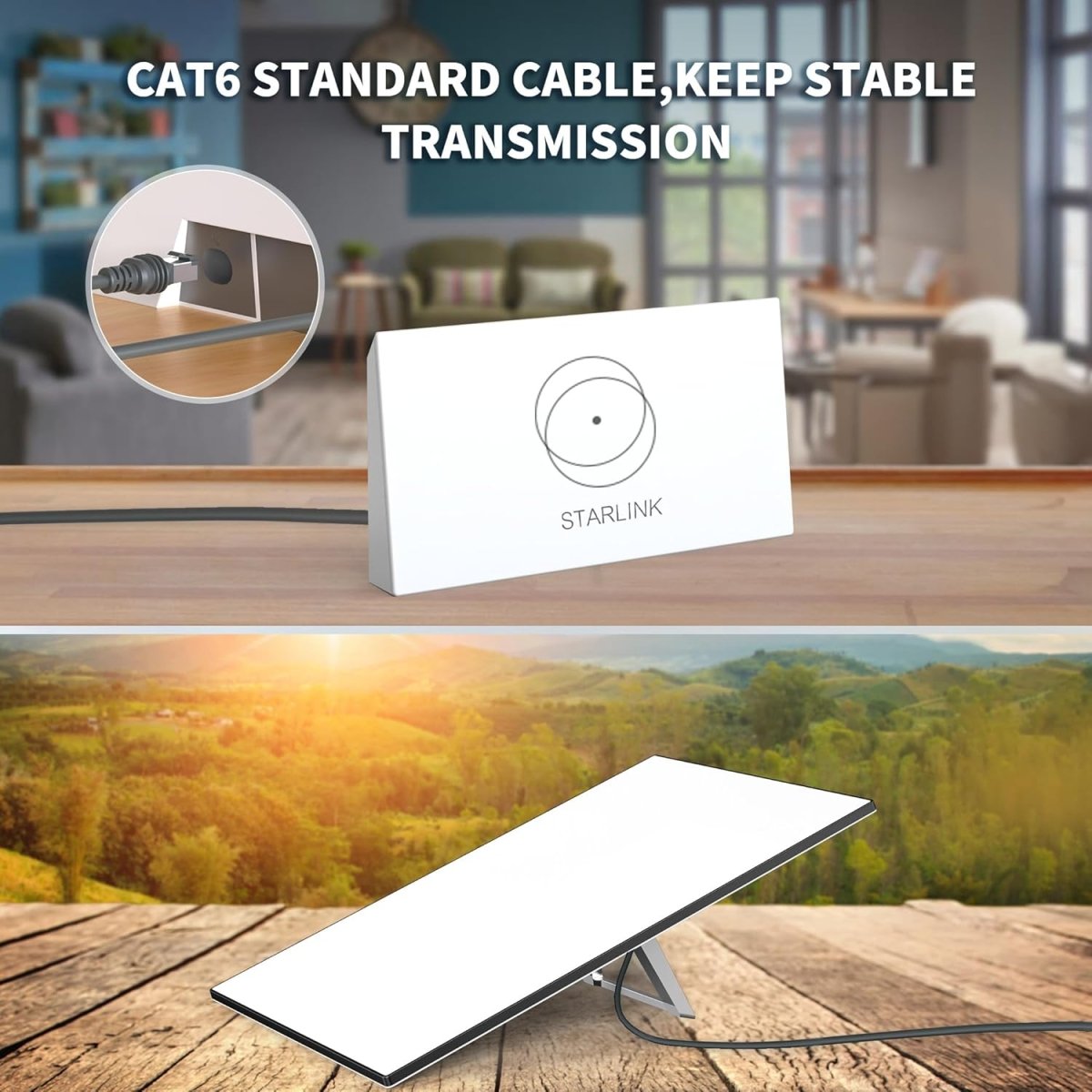 Starlink Generation 3 Cable Standard Waterproof - 100FT - Factory Direct Shop