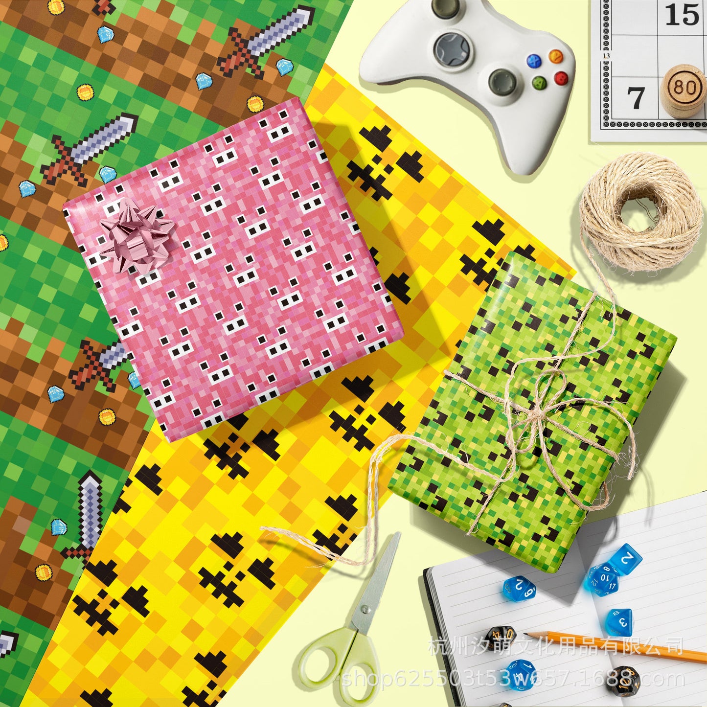 Decorative Wrapping Paper - 12-Pack for Gifts, Crafts & Home Decoration