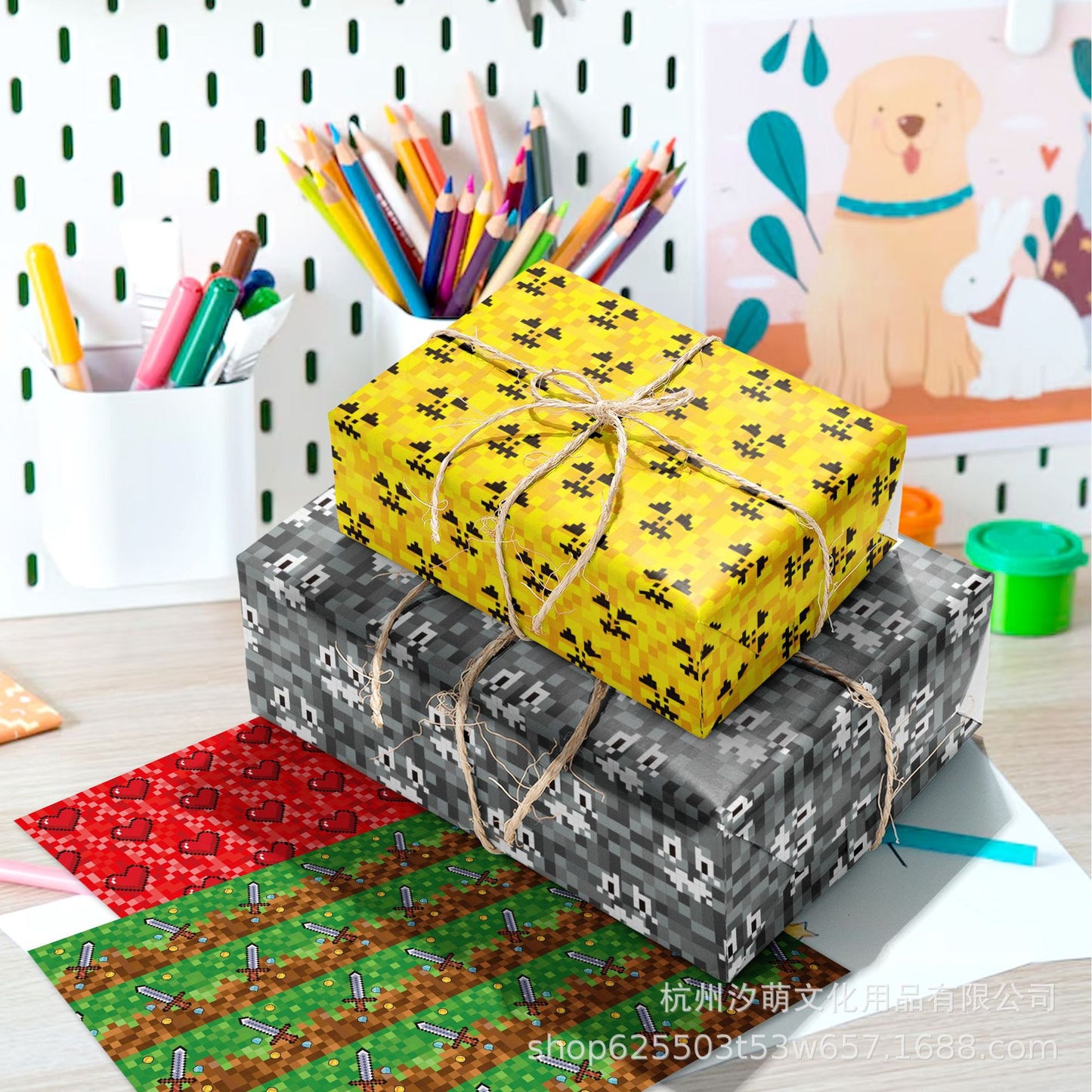 Decorative Wrapping Paper - 12-Pack for Gifts, Crafts & Home Decoration