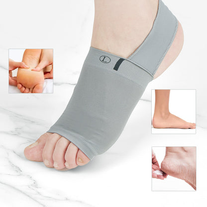 Arch Support Insoles for Flat Feet - Orthopedic Cushioning Inserts for Foot Alignment