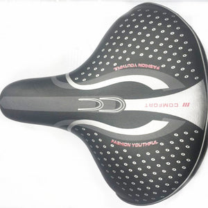 1 pc electric vehicle seat cushion, load-bearing bicycle saddle, enlarged and widened seat cushion, large seat bag accessories