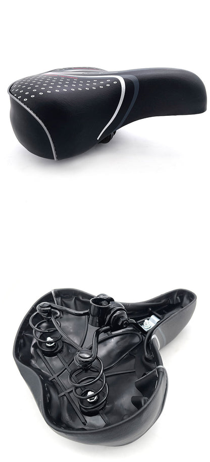 1 pc electric vehicle seat cushion, load-bearing bicycle saddle, enlarged and widened seat cushion, large seat bag accessories