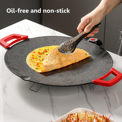Smokeless Indoor Electric Grill & Nonstick Griddle – Compact, Fast - Heating Tabletop Grill for Steaks, Burgers, Pancakes, BBQ, and Everyday Indoor Cooking - Factory Direct Shop