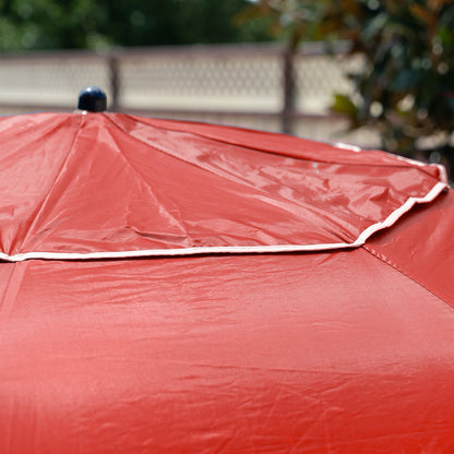 Beach Umbrella 2.4M - Red