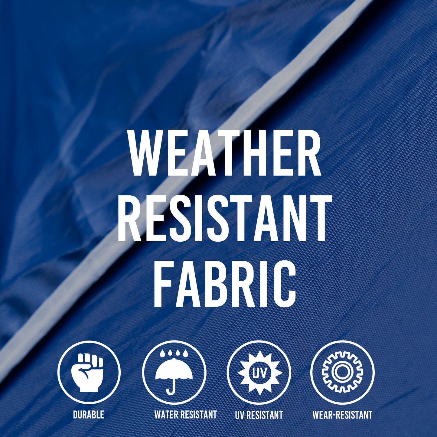 Beach Umbrella 2.4M - Blue