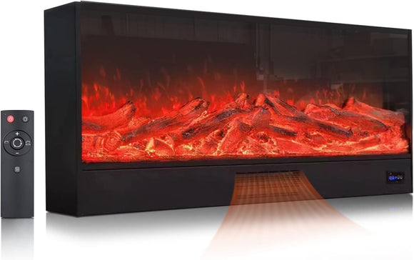 Electric Fireplace, Wall Mount Heater, 150cm
