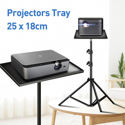 Portable Adjustable Laptop Projector Stand Tripod with Tray