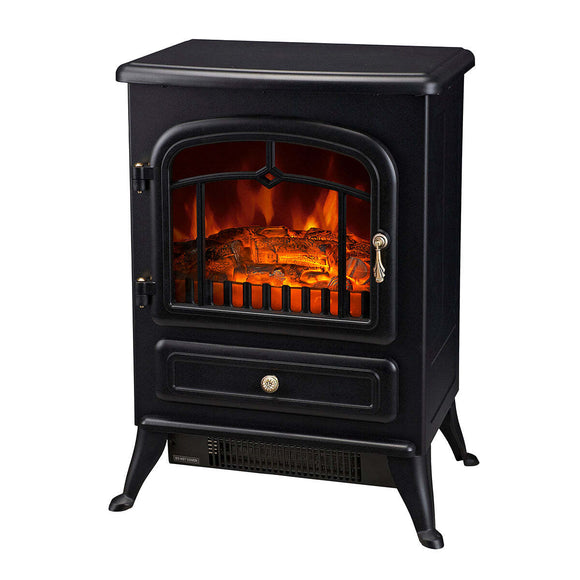 Electric Fireplace Heater 1800W 2 x Heat Settings