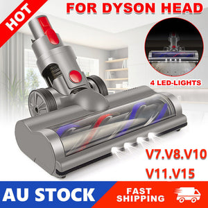 LED Roller Brush Head Floor Tool DYSON V7 V8 V10 V11 V15 SV12 SV14 Vacuum Carp - Factory Direct Shop