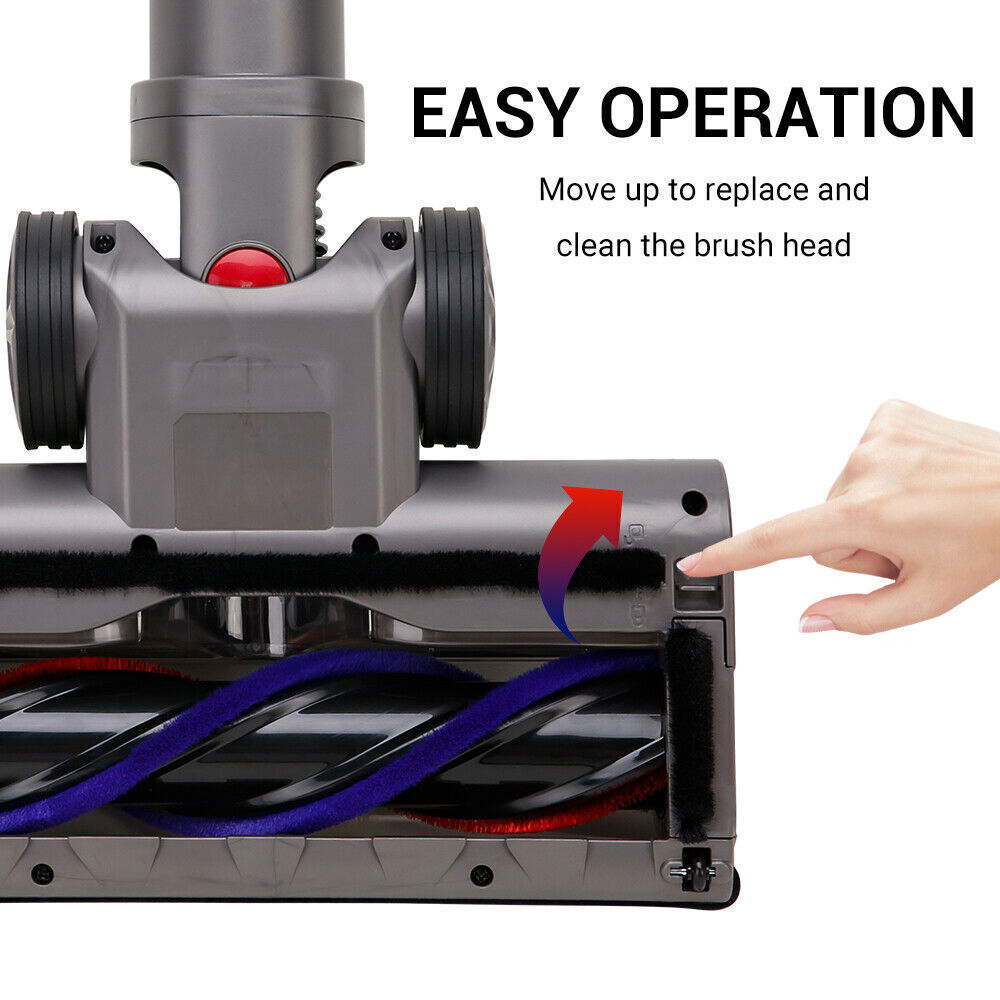 LED Roller Brush Head Floor Tool DYSON V7 V8 V10 V11 V15 SV12 SV14 Vacuum Carp - Factory Direct Shop