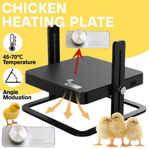 Chick Brooder Heating Plate Warmer Chicken Coop Brooding Heater Poultry Durable - Factory Direct Shop