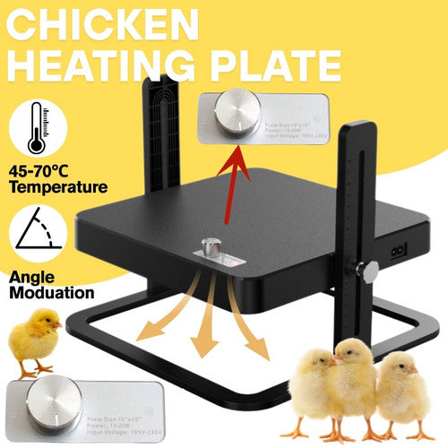 Chick Brooder Heating Plate Warmer Chicken Coop Brooding Heater Poultry Durable - Factory Direct Shop