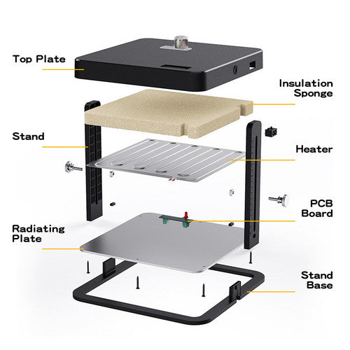 Chick Brooder Heating Plate Warmer Chicken Coop Brooding Heater Poultry Durable - Factory Direct Shop