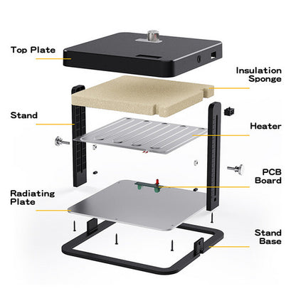 Chick Brooder Heating Plate Warmer Chicken Coop Brooding Heater Poultry Durable - Factory Direct Shop