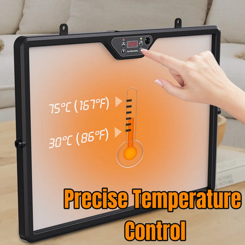 Adjustable Dual - Sided Heating Chicken Brooder Coop Heater Duck Poultry Warmer - Factory Direct Shop