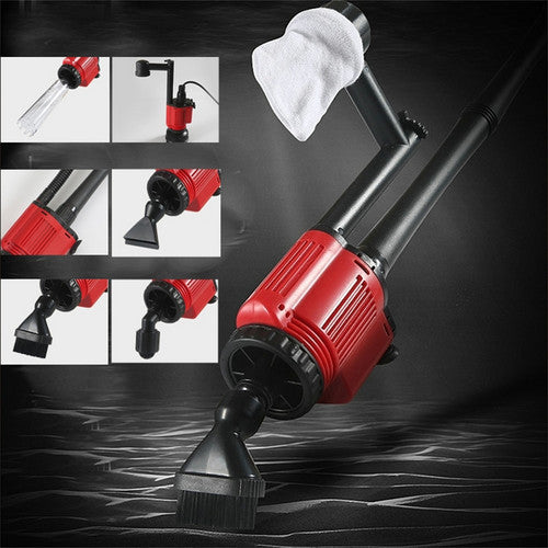 7 - in - 1 Aquarium Sand Washer Upgrade AU Plug / 15W 66LED RGBW Aluminum Shell Stand Light 40CM/28 - Button Control - Factory Direct Shop