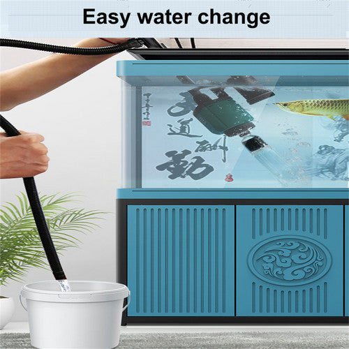 36W aquarium sand washer with plug adapter & 15W 66LED RGBW aluminum shell bracket light 40CM/28 - key control - Factory Direct Shop