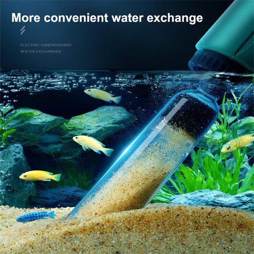 36W aquarium sand washer with plug adapter & 15W 66LED RGBW aluminum shell bracket light 40CM/28 - key control - Factory Direct Shop