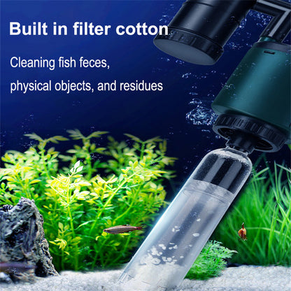36W aquarium sand washer with plug adapter & 15W 66LED RGBW aluminum shell bracket light 40CM/28 - key control - Factory Direct Shop