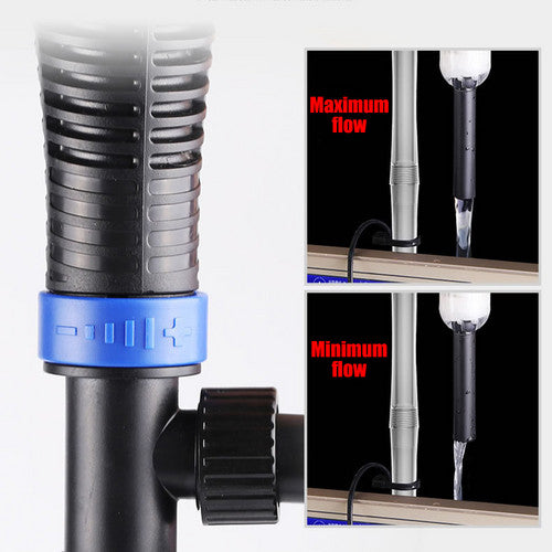 Aquarium cleaner 20W 1000L/H &15W/ 66LED RGBW aluminum shell bracket light 40CM/28 - button control - Factory Direct Shop