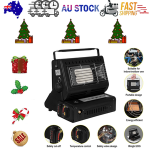 Portable Butane Gas Heater Cooker Camping Tent Outdoor Hiking Camper Survival AU - Factory Direct Shop