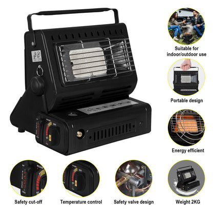 Portable Butane Gas Heater Cooker Camping Tent Outdoor Hiking Camper Survival AU - Factory Direct Shop
