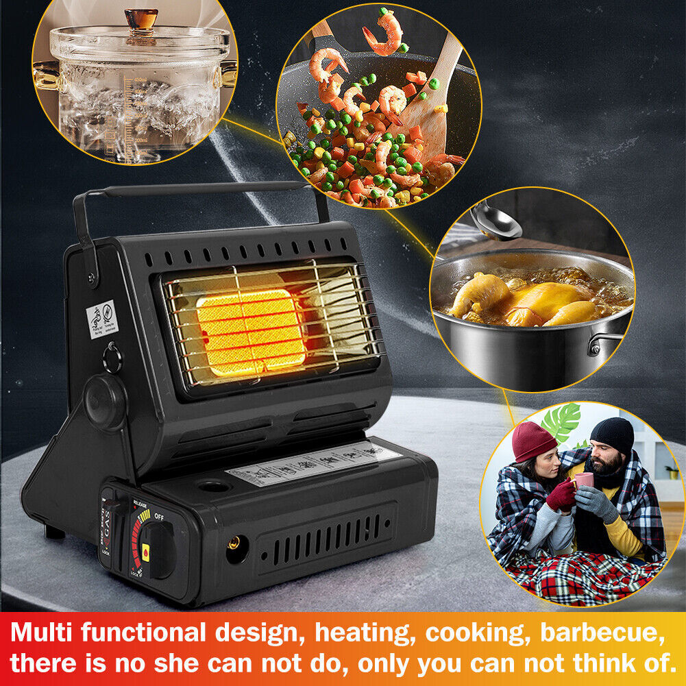 Portable Butane Gas Heater Cooker Camping Tent Outdoor Hiking Camper Survival AU - Factory Direct Shop
