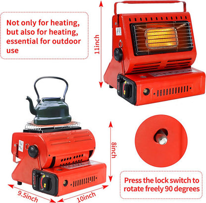 Portable Butane Gas Heater Cooker Camping Tent Outdoor Hiking Camper Survival AU - Factory Direct Shop