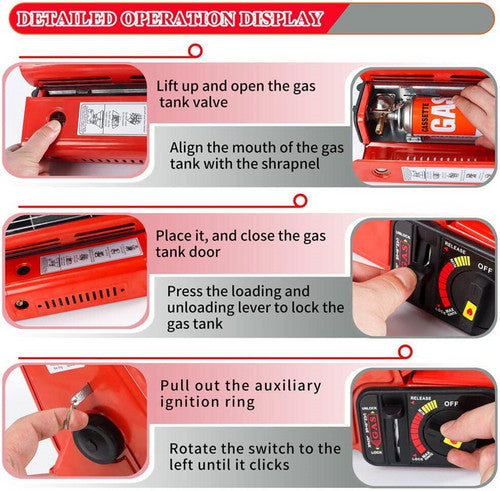 Portable Butane Gas Heater Cooker Camping Tent Outdoor Hiking Camper Survival AU - Factory Direct Shop