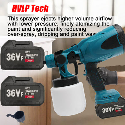 Cordless High Pressure Airless Spray Gun Paint Sprayer For Makita 18V Battery - Factory Direct Shop