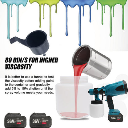 Cordless High Pressure Airless Spray Gun Paint Sprayer For Makita 18V Battery - Factory Direct Shop