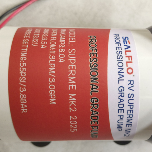 3 G/m RV Supreme 12v Water Pump for Caravan Motorhome Camper Trailer Boat Seaflo