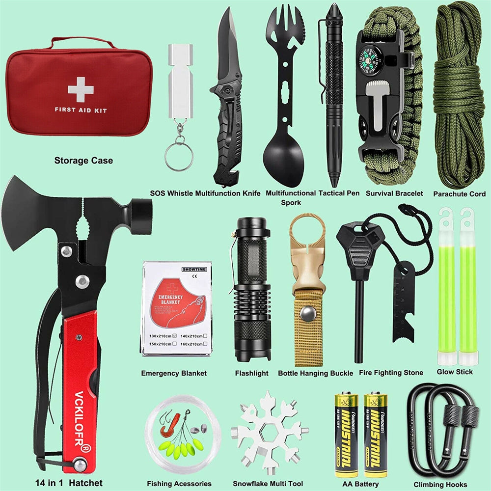 Survival Kit-32 In 1 Emergency Camping SOS &nbsp;Hiking