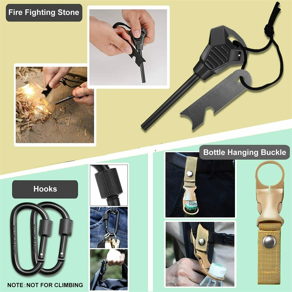 Survival Kit-32 In 1 Emergency Camping SOS &nbsp;Hiking