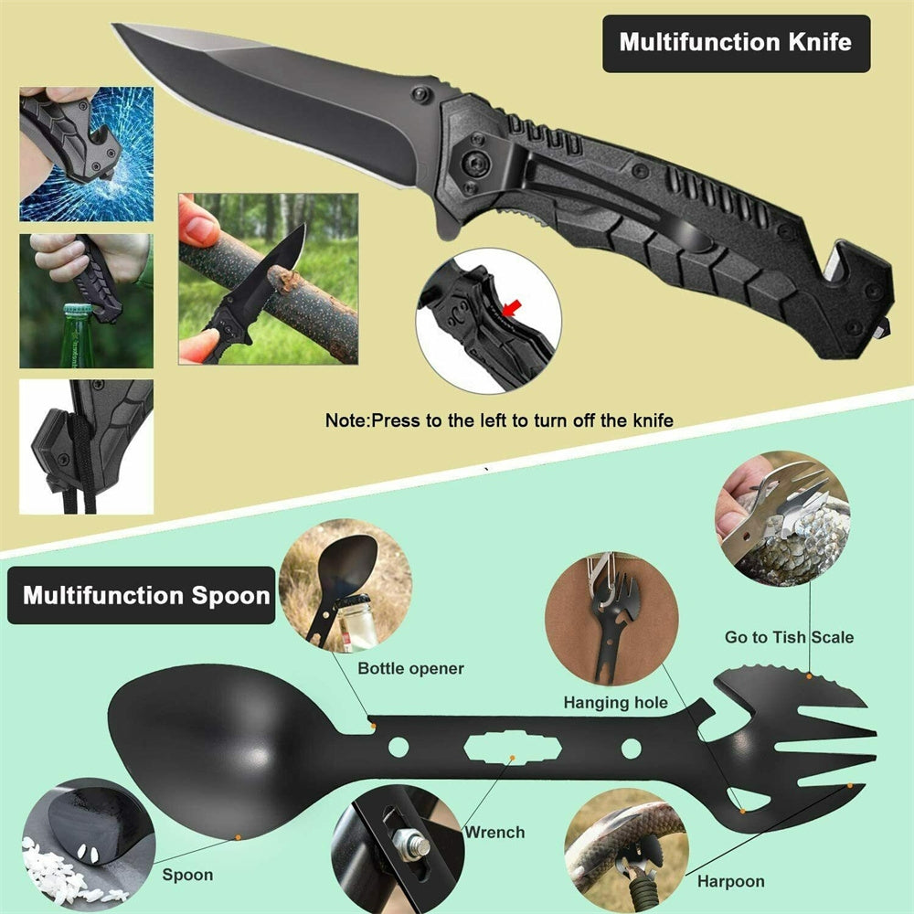 Survival Kit-32 In 1 Emergency Camping SOS &nbsp;Hiking