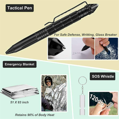 Survival Kit-32 In 1 Emergency Camping SOS &nbsp;Hiking