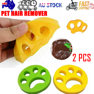 2 Pcs Pet Hair Remover Floating Fur Catcher Laundry Lint Dog CAT Washing Machine - Factory Direct Shop