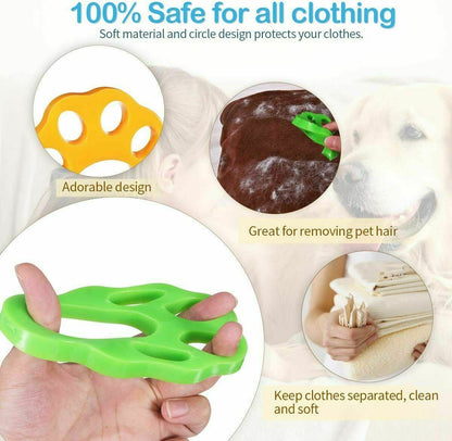 2 Pcs Pet Hair Remover Floating Fur Catcher Laundry Lint Dog CAT Washing Machine - Factory Direct Shop