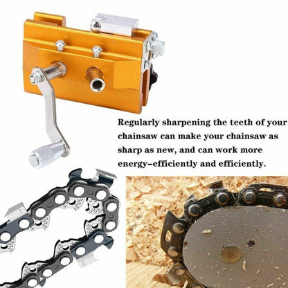Easy Portable Chainsaw Sharpener Jigs Sharpening Tool Chain Saws Electric Saws
