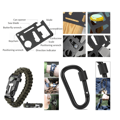 Survival Kit-16in1 SOS Outdoor Emergency Equipment
