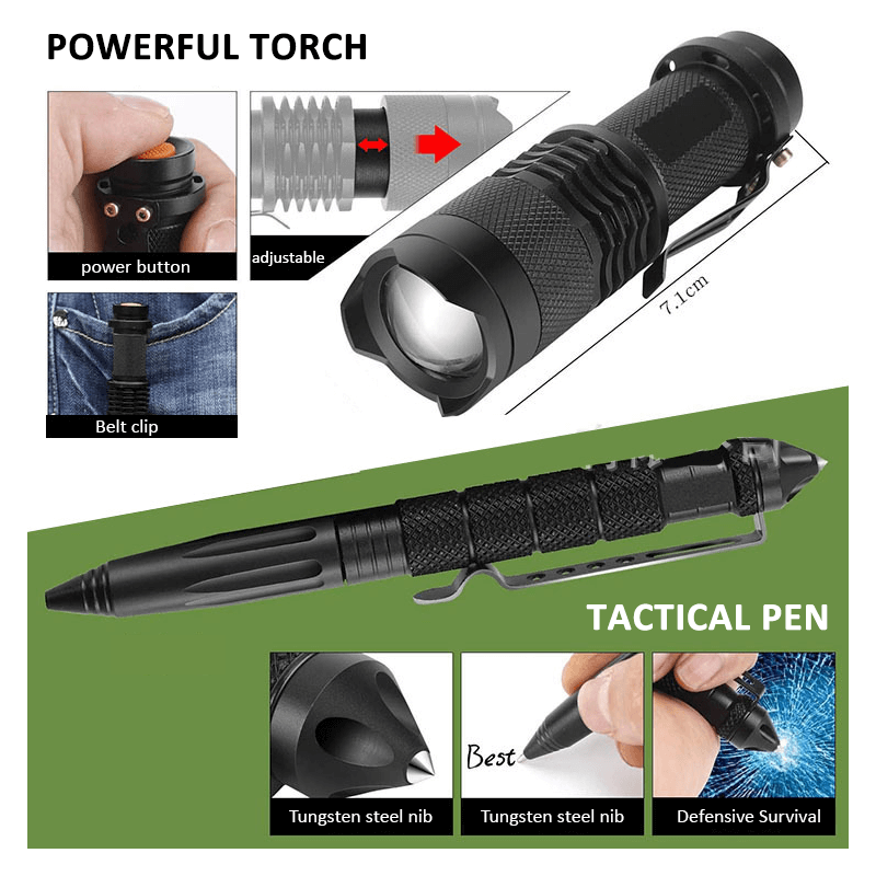 Survival Kit-16in1 SOS Outdoor Emergency Equipment