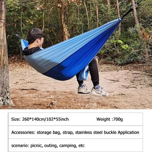 Camping Hammock-260x140cm Dark blue